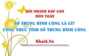 Giá trị đại diện là gì? Công thức tính số trung bình cộng...